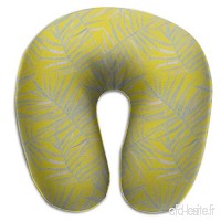 Travel Pillow Tropical Palm Tree Memory Foam U Neck Pillow for Lightweight Support in Airplane Car Train Bus - B07V5ZWR7J